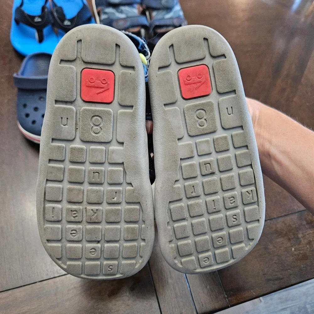 Keen Crocs See Kai Run Reef Stride Rite Sandals Toddler Boys 8 Gorpcore Bundle